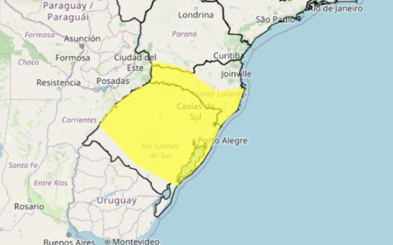 Sul do Brasil tem alerta para tempestades e queda de granizo nesta sexta-feira (29) Sul do Brasil tem alerta para tempestades e queda de granizo nesta sexta-feira (29)