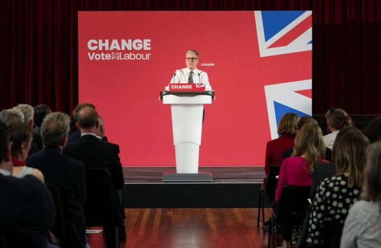 Partido Trabalhista britânico prioridade estabilidade econômica durante campanha Partido Trabalhista britânico prioridade estabilidade econômica durante campanha